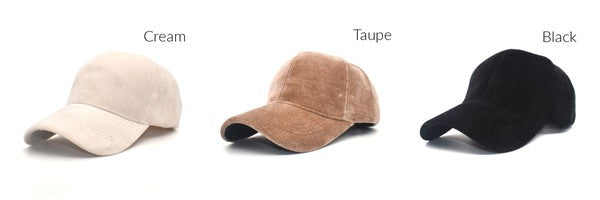 Velour Ball Cap Le Papillon Style