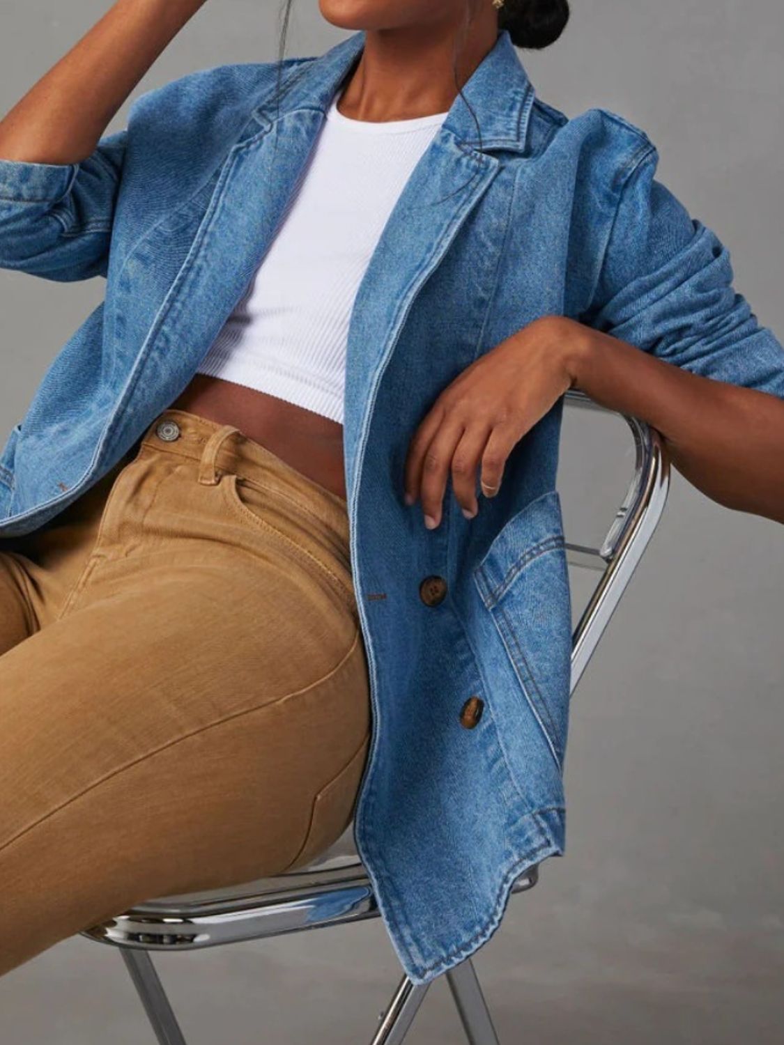 Denim Jacket Le Papillon Style