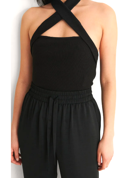 Cross Strap Top Le Papillon Style