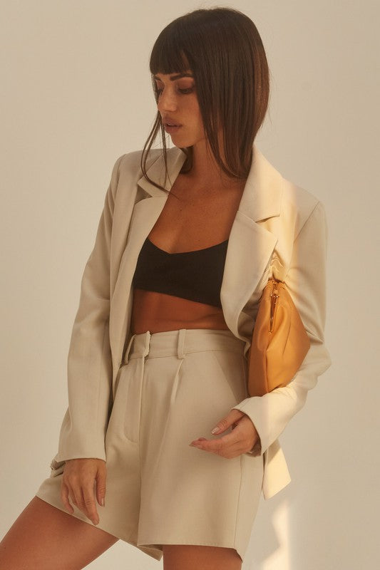 Estella blazer & short set Le Papillon Style